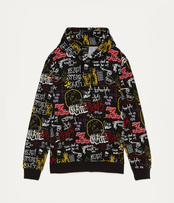 Printed Hoodie